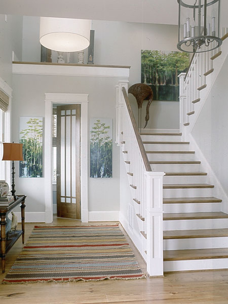 coastal living with stairs