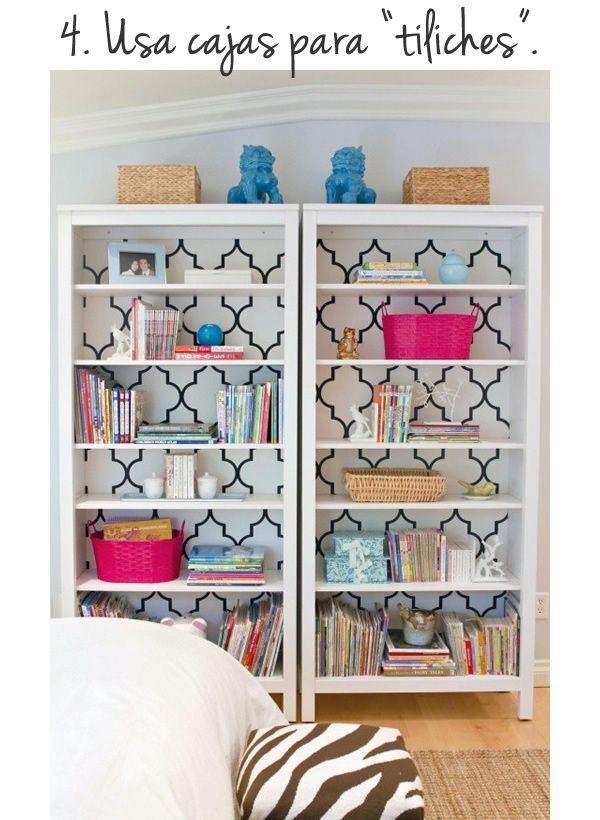 Cómo darle estilo a un librero / casahaus.net