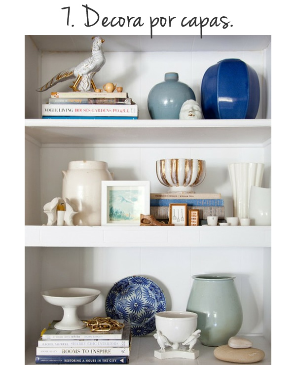 Cómo darle estilo a un librero / casahaus.net