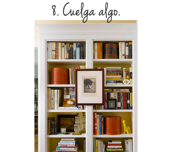 Cómo darle estilo a un librero / casahaus.net