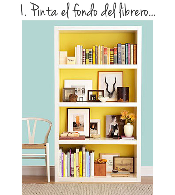 Cómo darle estilo a un librero / casahaus.net