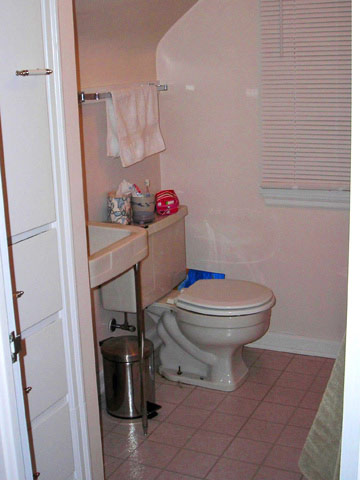 bathroom before