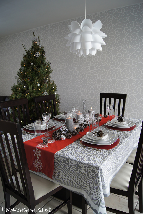 mesa navidad casahaus