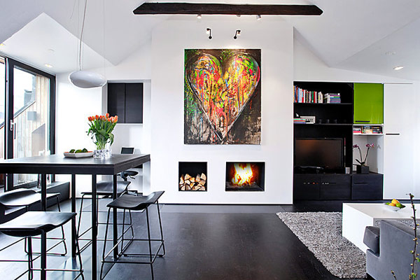 departamento pequeño sala comedor