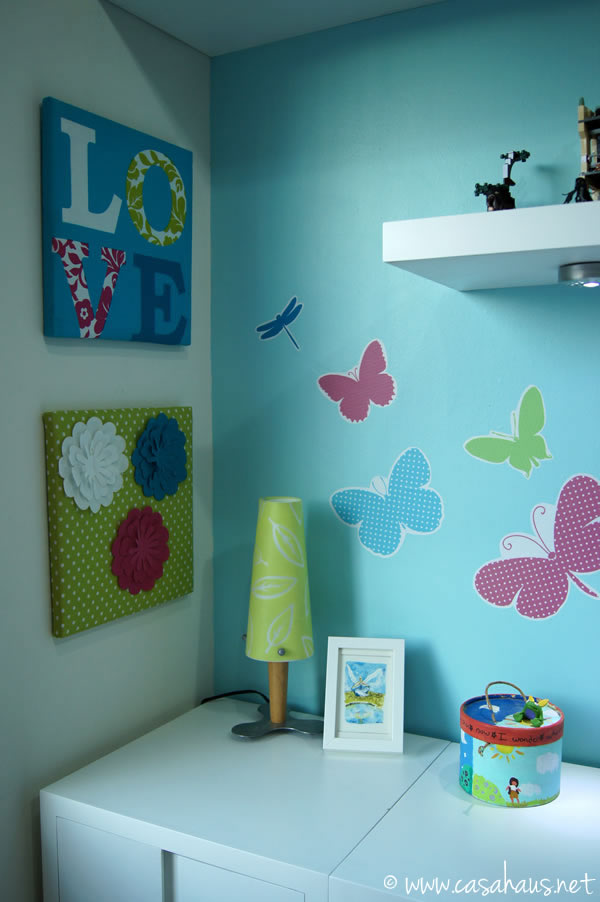 rincón cuarto de niña