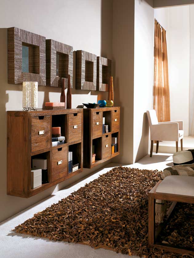 recibidor con espejos | Casa Haus