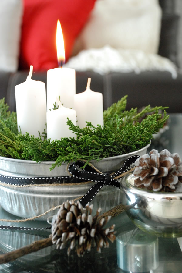 velas de adviento | Casa Haus