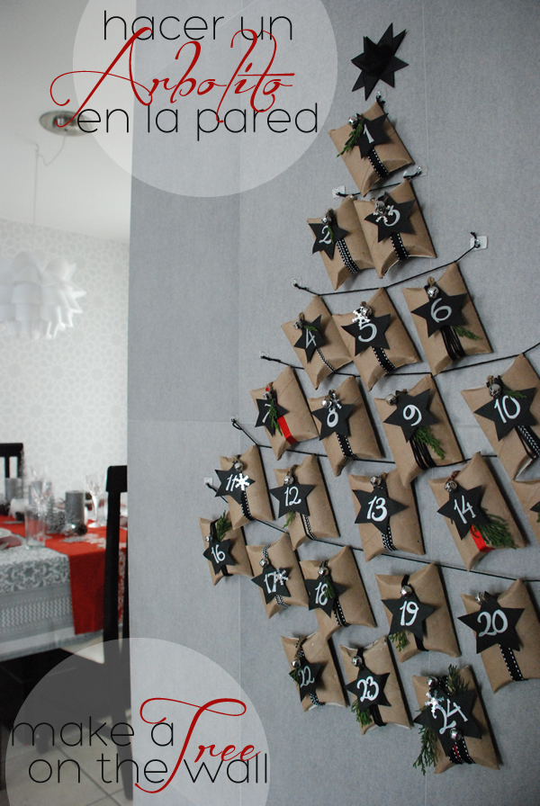 Calendario de adviento diy | Casa Haus
