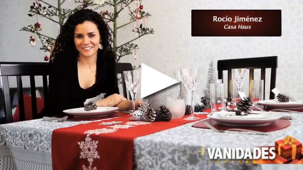 cómo poner una mesa de navidad video