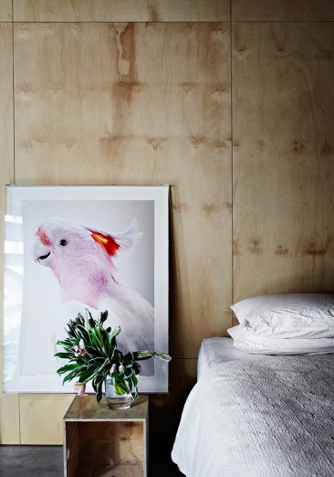 Madera en la recámara | Casa Haus