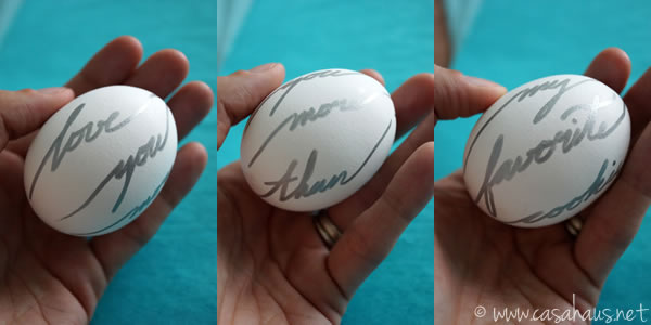 Casa Haus: Easter eggs / Huevos de Pascua