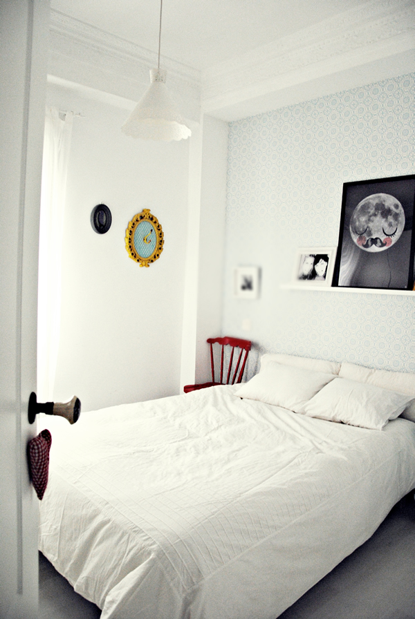 Recámara blanca / White bedroom / Casa Haus