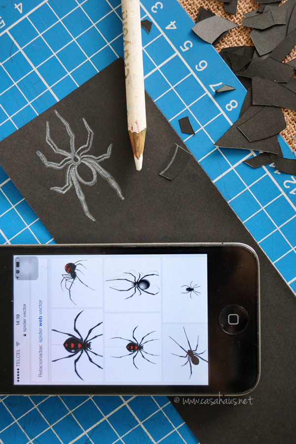 Drawing a spider // Dibujando una araña // Casa Haus