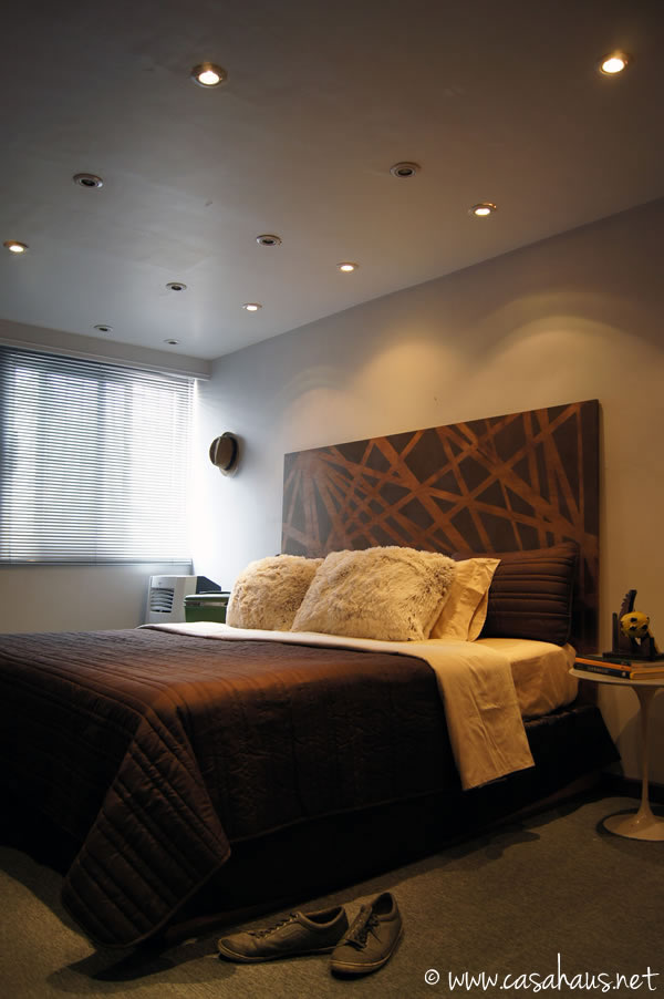 DIY headboard // Respaldo de cama de Rocío Jiménez para Deco Hogar de Casa Club TV // Casa Haus