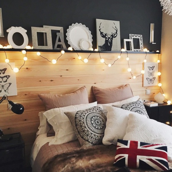 Lovely bedroom by Ikea / Dormitorio lindo por Ikea // Casa Haus