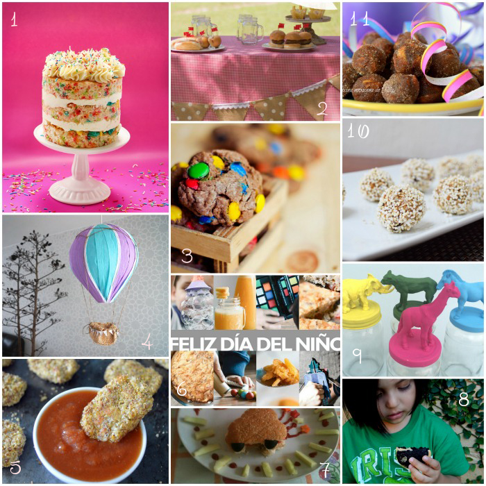12 easy crafts and delicious recipes for children // 12 ideas para hacer y preparar para el Día del Niño // casahaus.net
