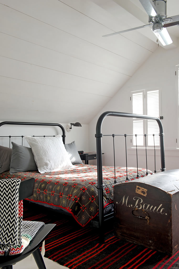 Modern country home with industrial touches in NY / Estilo country moderno con toques industriales en NY // casahaus.net