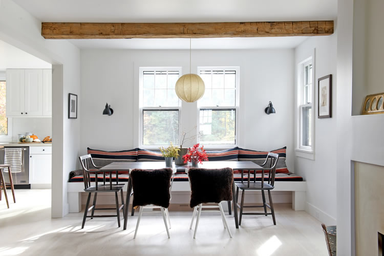 Modern country home with industrial touches in NY / Estilo country moderno con toques industriales en NY // casahaus.net