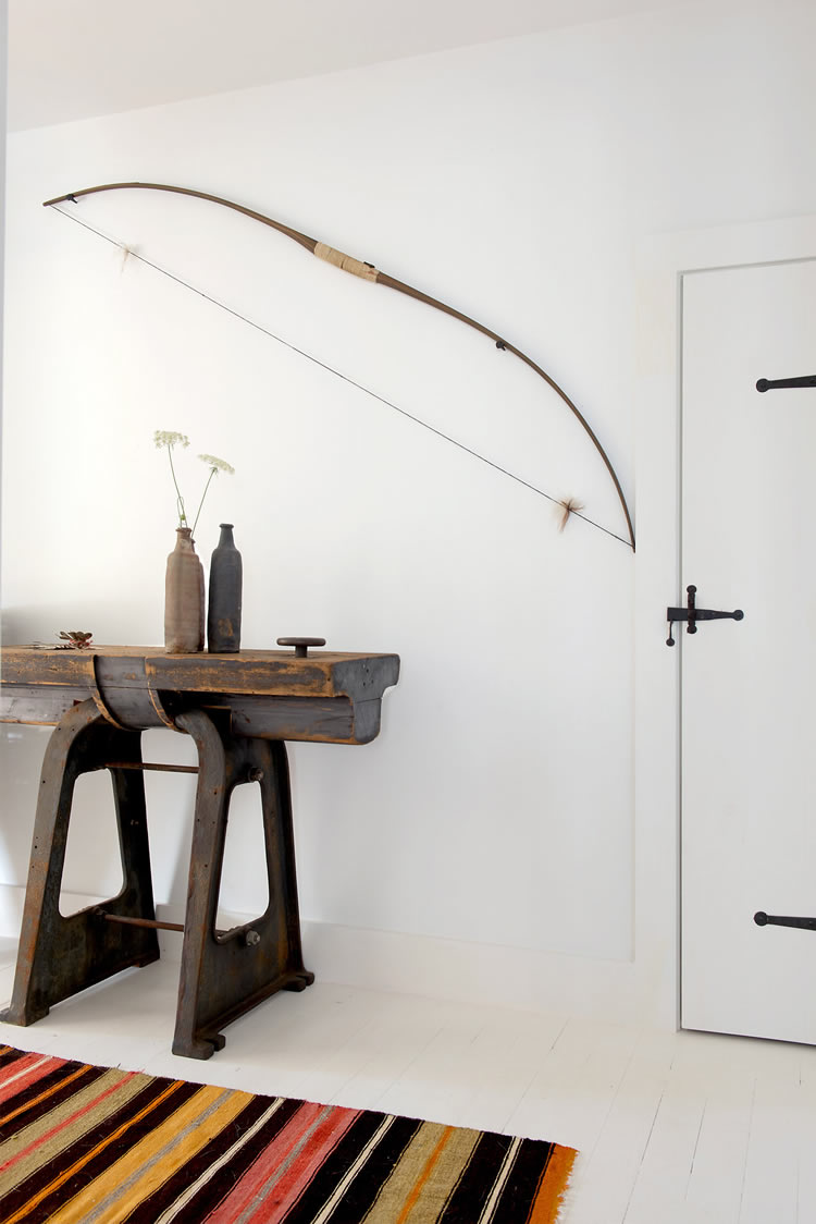 Modern country home with industrial touches in NY / Estilo country moderno con toques industriales en NY // casahaus.net