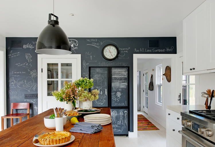 Modern country home with industrial touches in NY / Estilo country moderno con toques industriales en NY // casahaus.net