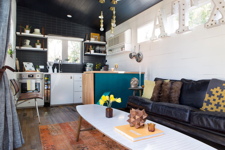 Tiny house in Austin / Hermosa casa en 40 m2 // casahaus.net