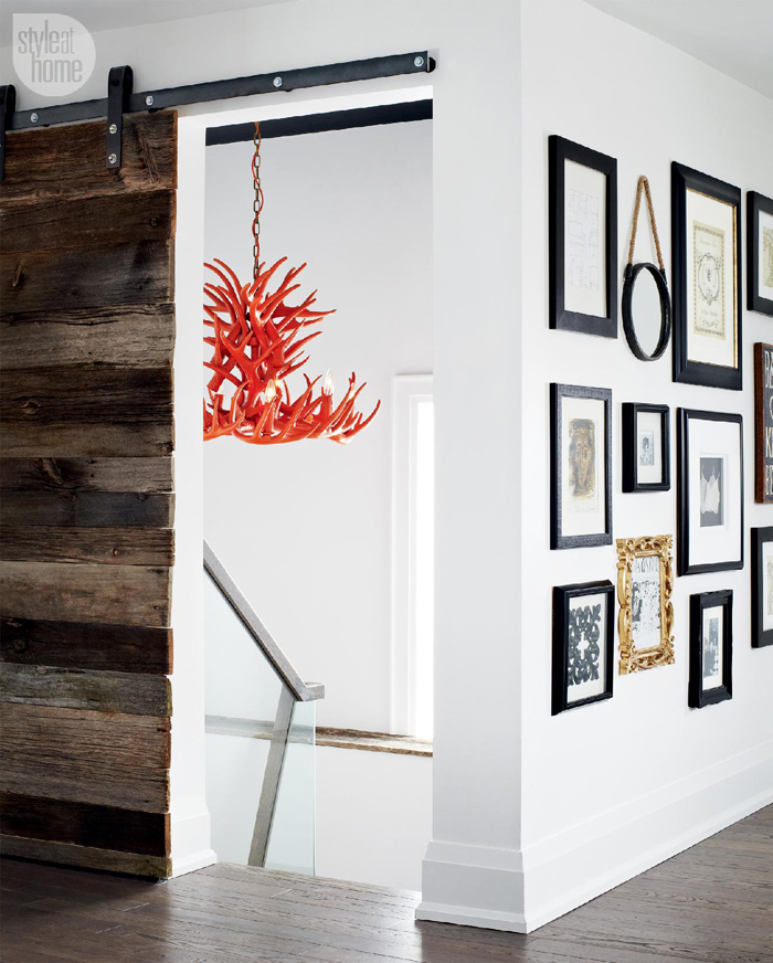 Rustic and refined home / Un hermoso hogar rústico y refinado // casahaus.net