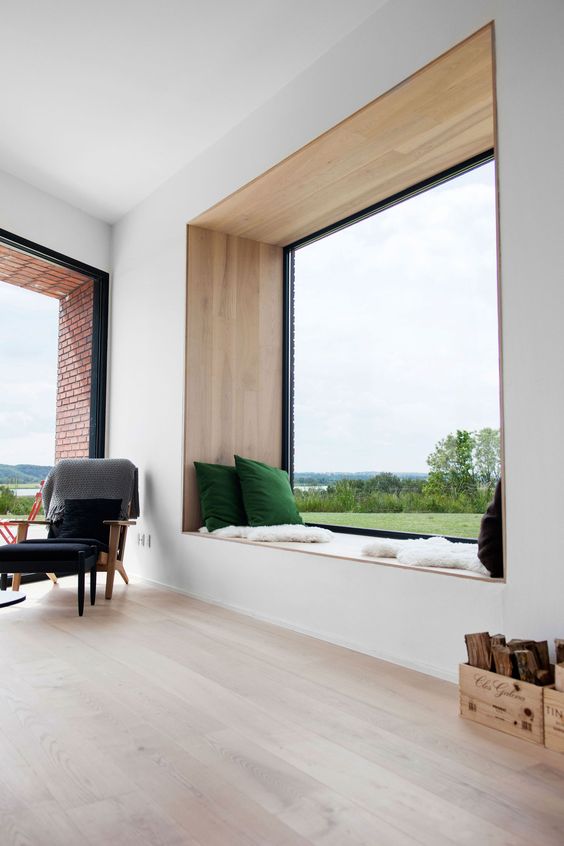 10 gorgeous contemporary window nooks / 10 hermosos rincones contemporáneos bajo la ventana // casahaus.net
