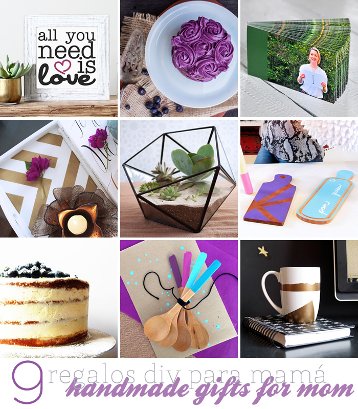9 handmade gifts for mom / 9 regalos DIY para mamá / casahaus.net