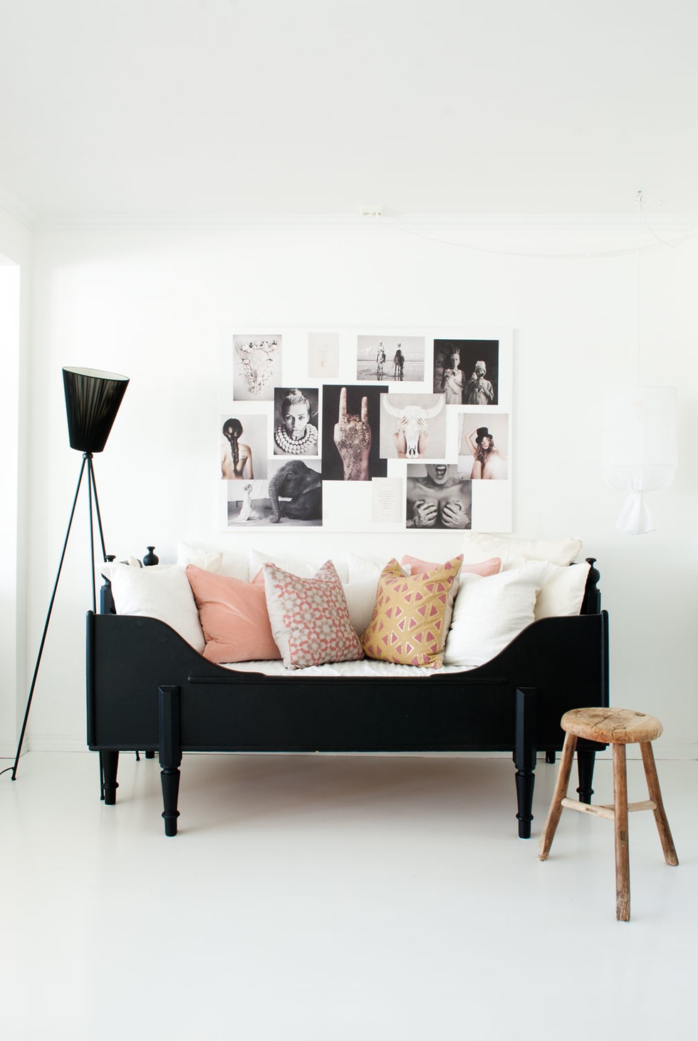 Preciosa casa nórdica en neutros y rosa cuarzo <3 / Gorgeous Nordic home in neutrals and rose quartz