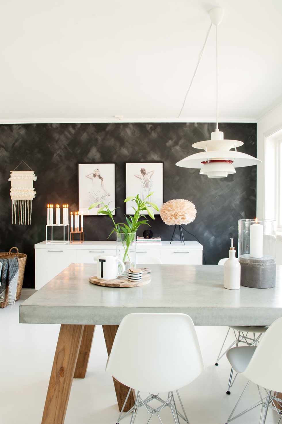 Preciosa casa nórdica en neutros y rosa cuarzo <3 / Gorgeous Nordic home in neutrals and rose quartz