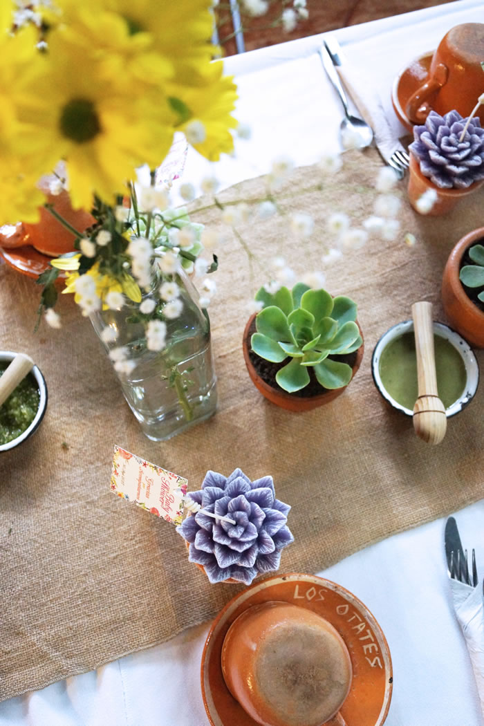Succulent baby shower / Un baby shower suculento - Casa Haus Deco