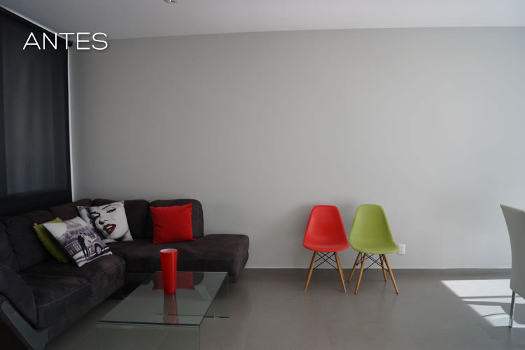 Scandi inspired living room makeover: before / Transformación sala estilo Scandi: antes - Casa Haus Deco