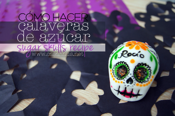 Cómo hacer calaveras de azúcar sin molde